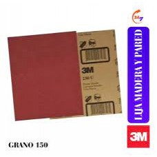 3M LIJA C PAREDES Y MADERA 60/220 (ROJA)