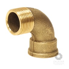 BRONCE CURVA 90° MH X 1/2