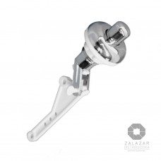 BOTON CAPEA DELTA CROMADO