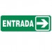 CARTEL ENTRADA DERECHA 140 X 410 MM
