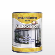 CASTELBIANCO ESMALTE X 1 LT  3 EN 1 NEGRO SATINADO