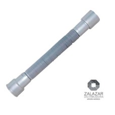 BONOMINI FLEXIBLE CAÑO PVC GRIS PLATA EXT. LARGO