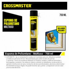 CROSSMASTER ESPUMA POLIURETANO 750 ML