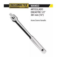 CROSSMASTER MANGO ARTICULADO 1/2 X 381 MM DE FUERZA