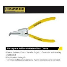 CROSS PINZA P/ANILLOS SEEGER EXT CURVA 7 PULG