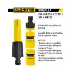CROSSMASTER SET DE BOQUILLA RIEGO AJUSTAST