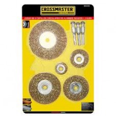 CROSSMASTER KIT 5 CEPILLOS ALAMBRE CIRCULAR