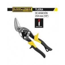 CROSSMASTER TIJERA DE AVIACION 10 PULG RECTA