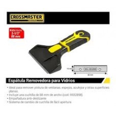CROSSMASTER ESPATULA P/VIDRIO 80 MM