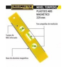 CROSSMASTER NIVEL TORPEDO MAG/PLAS 230 MM 3 GOTAS