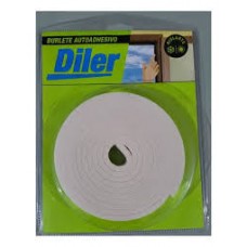 DILER BURLETE AUTOADHESIVO BLANCO 5 MTS