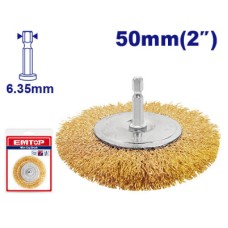 EMTOP CEPILLO CURCULAR PLANO 50 MM C/PERNO 1/4