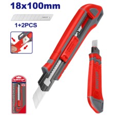 EMTOP CUTTER GUIA METALICA 18X100 MM C/3 HOJA REP