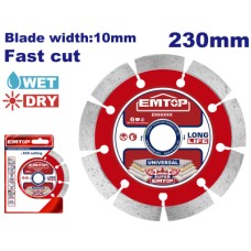 EMTOP WIDIA SEGMENTADO 230 MM