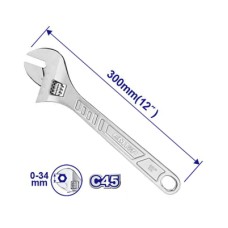 EMTOP LLAVE AJUSTABLE 12 PULG APER 34 MM