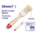 EMTOP PINCEL CABO MADERA 25 MM ANC 11 MM