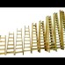 NATIVA ESCALERA PINO-PINTOR X 8 ESCALONES