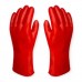 GUANTE ANTIACIDO PVC ROJO 30 CM