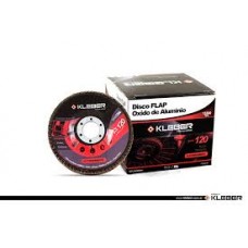 KLEBER DISCO FLAP GRANO 120 OXIDO ALUMINIO 115 MM