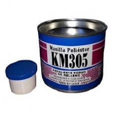 KM305 MASILLA PLASTICA POLIESTER X 250 GRS (P2-E14)