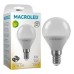 MACROLED LAMPARA GOTA E14 6W CALIDA