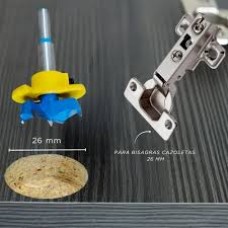 MECHA DE WIDIA CON TOPE REGULABLE 26 MM