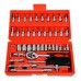 OMAHA KIT DE BOCALLAVES 46 PZAS 1/4 CON MALETIN
