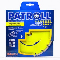 PATROLL DISCO SEGMENTADO 230 MM