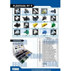 PLASTICO 805 FIJ.TAPIZ.FIAT (P4-E3)