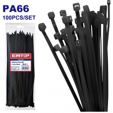 PRECINTO NEGRO NYLON 7,6 X400MM