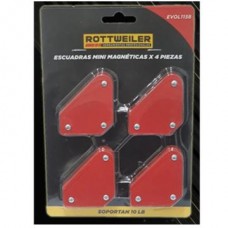 ROTTWEWILER ESCUADRA SOP MAGNETICO X 4