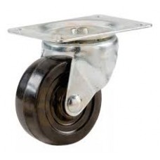 RUEDA GOMA C/BASE 025 MM