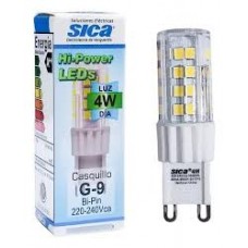 SICA LAMPARA BI PIN G9 4W CALIDA