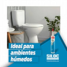 SILOC SILICONA SANITARIA ANTIHONGOS BLANCO X 280 G