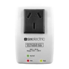 SIX ELECTRIC PROTECTOR DE TENCION ENC 1500W