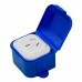 TAAD CAPSULADA EXTERIOR AZUL 1 TOMA 10 AMP