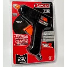 TACSA PISTOLA P/BARRA SILICONA 10 W