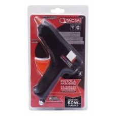 TACSA PISTOLA P/BARRA SILICONA 60 W