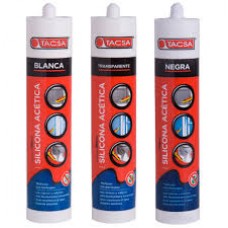TACSA SILICONA ACETICA BLANCA X 280 ML