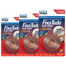TEK BOND CINTA DOBLE FAZ 24 MM TRANS X 1,5 MTS