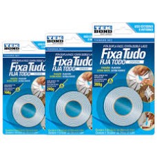 TEK BOND CINTA DOBLE FAZ 19 MM X 2 MTS