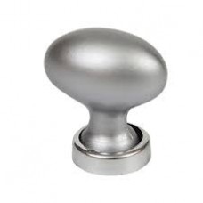 TIRADOR OVAL PVC GRIS