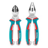 TOTAL SET 2 PINZAS ALICATE Y UNIVERSAL