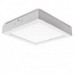 TREFI PLAFON EXTERIOR PVC CUADRADO 06 W FRIA
